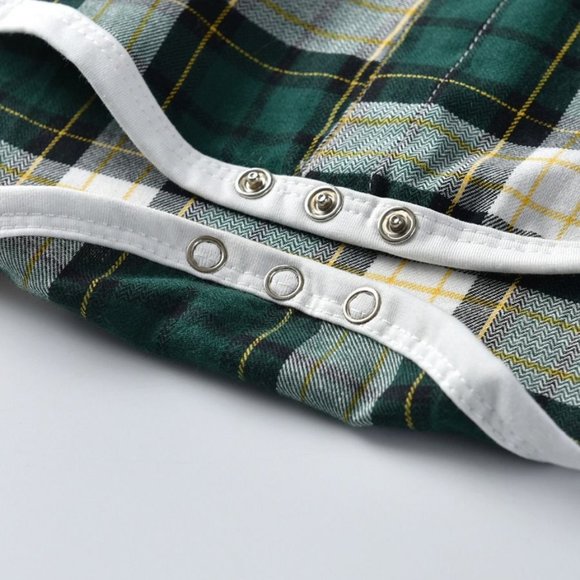 Boys Pull Over Body Suit W/ Black Bow Tie Shirt 18mo.-4 yr. - Picture 2 of 2